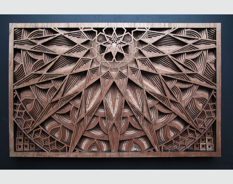 Illustration for article titled Artist Creates Stunning Wooden Sculptures With Laser Cutting Tech